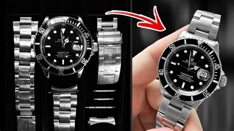 Rolex Submariner Polishing Results 